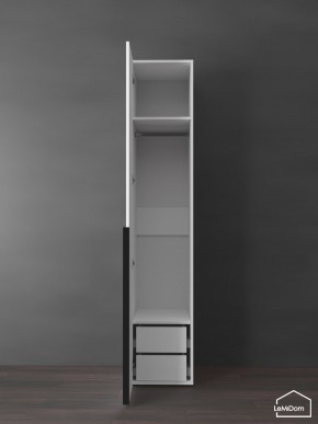 Шкаф Linnea MHR-1-3 2050х400х510 (Белый-М 11.1.1) в Сысерти - sysert.mebel24.online | фото 6