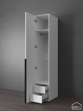 Шкаф Linnea MHR-1-3 2050х400х510 (Белый-М 11.1.1) в Сысерти - sysert.mebel24.online | фото 7