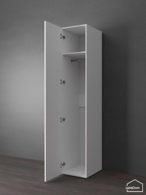 Шкаф Linnea MHR-1PO 2050х400х510 (Белый-М 11.1.1) в Сысерти - sysert.mebel24.online | фото 4