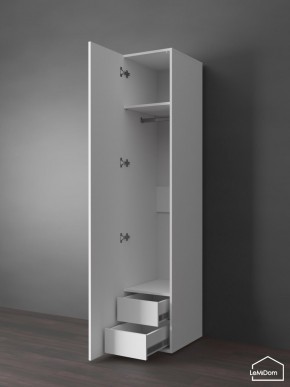 Шкаф Linnea MHR-1PO-3 2050х400х510 (Белый-М 11.1.1) в Сысерти - sysert.mebel24.online | фото 5