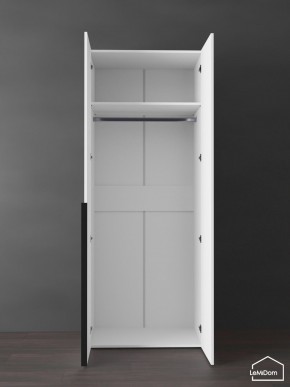 Шкаф Linnea MHR-2 2050х800х510 (Белый-М 11.1.1) в Сысерти - sysert.mebel24.online | фото 4