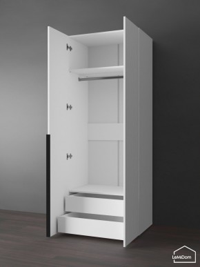 Шкаф Linnea MHR-2-3 2050х800х510 (Белый-М 11.1.1) в Сысерти - sysert.mebel24.online | фото 5