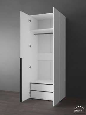 Шкаф Linnea MHR-2-3 2050х800х510 (Белый-М 11.1.2) в Сысерти - sysert.mebel24.online | фото 6