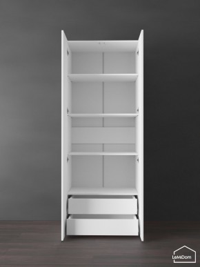 Шкаф Linnea MHR-2PO-4 2050х800х510 (Белый-М 11.1.2) в Сысерти - sysert.mebel24.online | фото 6