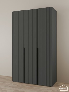 Шкаф Linnea MHR-3-1 2050х1200х510 (Графит-М 11.1.25) в Сысерти - sysert.mebel24.online | фото 1