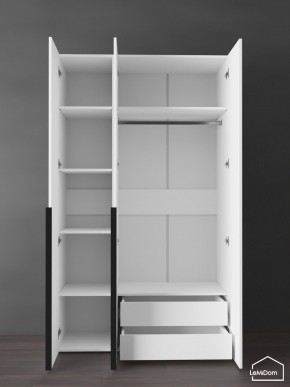Шкаф Linnea MHR-3-2 2050х1200х510 (Белый-М 11.1.2) в Сысерти - sysert.mebel24.online | фото 6