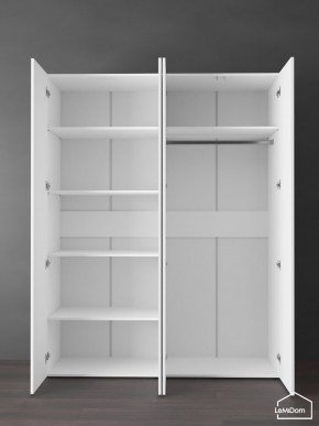 Шкаф Linnea MHR-4PO-1 2050х1600х510 (Белый-М 11.1.1) в Сысерти - sysert.mebel24.online | фото 4