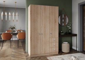 Шкаф Лофт 3-х створчатый в Сысерти - sysert.mebel24.online | фото 3