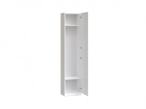Шкаф МАКС однодверный узкий, цвет белый в Сысерти - sysert.mebel24.online | фото 2