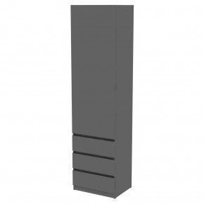 Шкаф Мальта H158 (Графит) в Сысерти - sysert.mebel24.online | фото