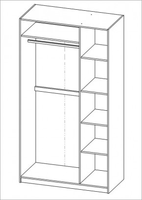 Шкаф ПЕГАС трехдверный, цвет Дуб Венге в Сысерти - sysert.mebel24.online | фото