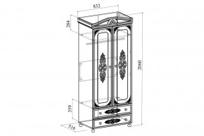 Шкаф платяной Ассоль АС-02 в Сысерти - sysert.mebel24.online | фото 5