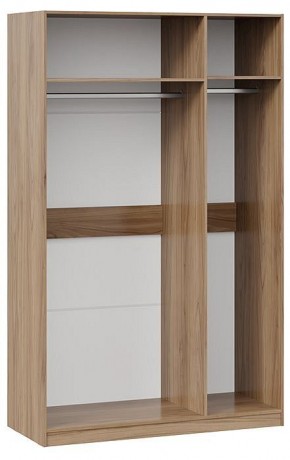 Шкаф платяной Глосс СМ-319.07.432 в Сысерти - sysert.mebel24.online | фото 2