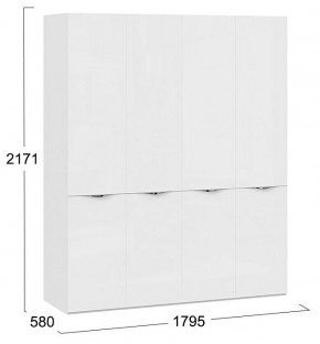 Шкаф платяной Глосс СМ-319.07.441 в Сысерти - sysert.mebel24.online | фото 3