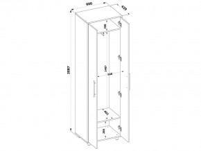 Шкаф платяной ШО-1 в Сысерти - sysert.mebel24.online | фото 4
