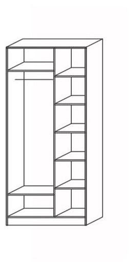 Шкаф платяной Венеция в Сысерти - sysert.mebel24.online | фото 2