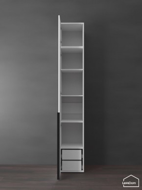 Шкаф с антресолью Linnea MHR-1A-4 2450х400х510 (Белый-М 11.1.1) в Сысерти - sysert.mebel24.online | фото 6