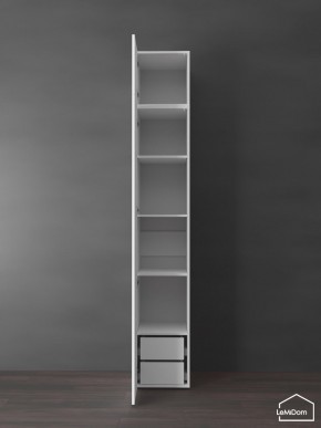 Шкаф с антресолью Linnea MHR-1POA-4 2450х400х510 (Белый-М 11.1.2) в Сысерти - sysert.mebel24.online | фото 6