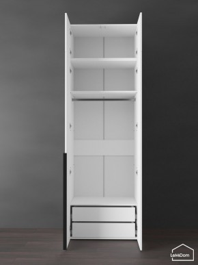 Шкаф с антресолью Linnea MHR-2A-3 2450х800х510 (Белый-М 11.1.2) в Сысерти - sysert.mebel24.online | фото 6