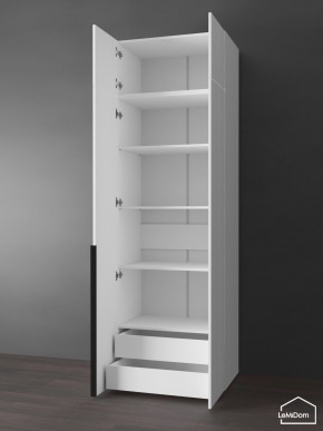 Шкаф с антресолью Linnea MHR-2A-4 2450х800х510 (Белый-М 11.1.2) в Сысерти - sysert.mebel24.online | фото 5