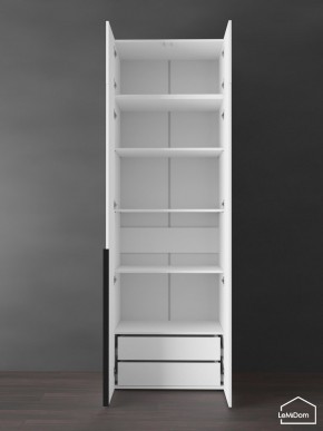Шкаф с антресолью Linnea MHR-2A-4 2450х800х510 (Белый-М 11.1.2) в Сысерти - sysert.mebel24.online | фото 6