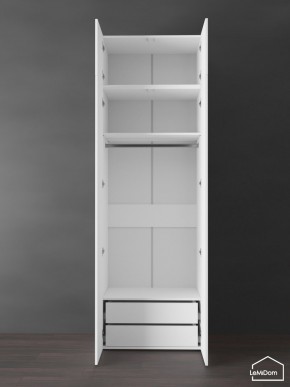 Шкаф с антресолью Linnea MHR-2POA-3 2450х800х510 (Белый-М 11.1.2) в Сысерти - sysert.mebel24.online | фото 5