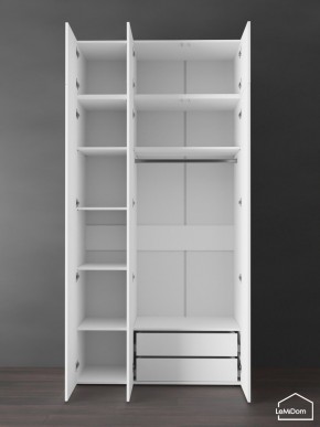 Шкаф с антресолью Linnea MHR-3POA-2 2450х1200х510 (Белый-М 11.1.2) в Сысерти - sysert.mebel24.online | фото 6