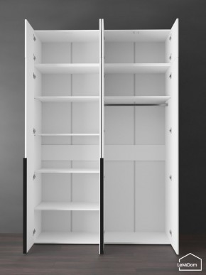 Шкаф с антресолью Linnea MHR-4A-1 2450х1600х510 (Белый-М 11.1.2) в Сысерти - sysert.mebel24.online | фото 4