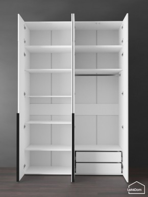 Шкаф с антресолью Linnea MHR-4A-2 2450х1600х510 (Белый-М 11.1.2) в Сысерти - sysert.mebel24.online | фото 5