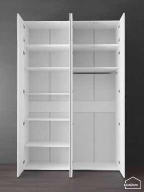 Шкаф с антресолью Linnea MHR-4POA-1 2450х1600х510 (Белый-М 11.1.2) в Сысерти - sysert.mebel24.online | фото 4