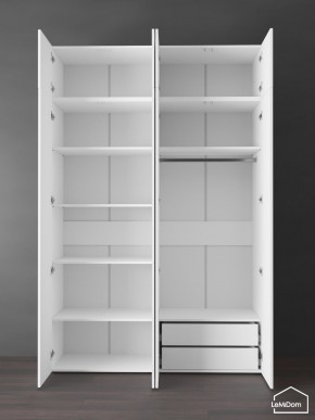 Шкаф с антресолью Linnea MHR-4POA-2 2450х1600х510 (Белый-М 11.1.2) в Сысерти - sysert.mebel24.online | фото 5