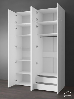 Шкаф с антресолью Linnea MHR-4POA-2 2450х1600х510 (Белый-М 11.1.2) в Сысерти - sysert.mebel24.online | фото 6