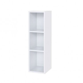Шкаф Сириния навесной открытый белый/МДФ белый снег в Сысерти - sysert.mebel24.online | фото