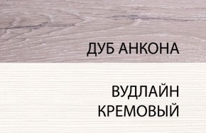 Шкаф угловой 2D, OLIVIA, цвет вудлайн крем/дуб анкона в Сысерти - sysert.mebel24.online | фото