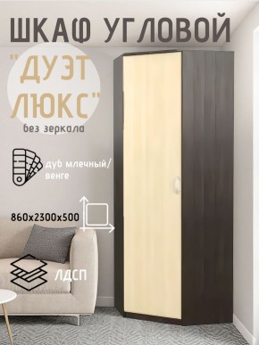 Шкаф угловой Дуэт Люкс без зеркала в Сысерти - sysert.mebel24.online | фото 3