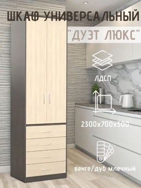 Шкаф универсальный Дуэт Люкс в Сысерти - sysert.mebel24.online | фото 3