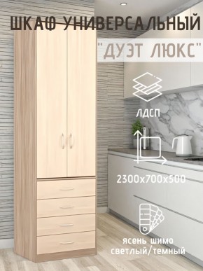 Шкаф универсальный Дуэт Люкс в Сысерти - sysert.mebel24.online | фото 5