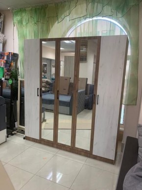 Шкаф Вегас 2000 Дуб крафт табачный/Дуб крафт белый в Сысерти - sysert.mebel24.online | фото 3