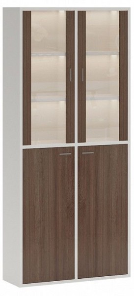 Шкаф-витрина Домино СУ(ш2в2)+2ФС+2ФГ в Сысерти - sysert.mebel24.online | фото 2