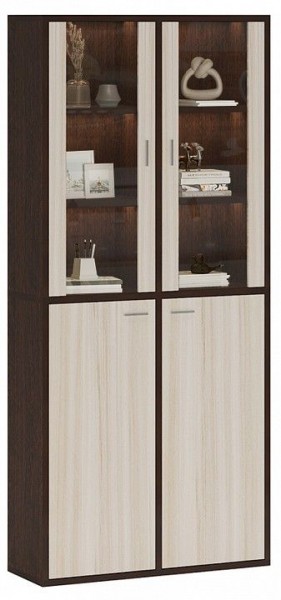 Шкаф-витрина Домино СУ(ш2в2)+2ФС+2ФГ в Сысерти - sysert.mebel24.online | фото 2