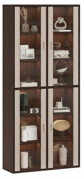 Шкаф-витрина Домино СУ(ш2в2)+4ФС в Сысерти - sysert.mebel24.online | фото 2