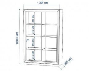 Шкаф-витрина Нобиле ШВтН ФСД-ФСД в Сысерти - sysert.mebel24.online | фото 2