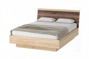 СОНАТА КРС-1600 Кровать с ПМ (дуб сонома/дуб сакраменто) в Сысерти - sysert.mebel24.online | фото