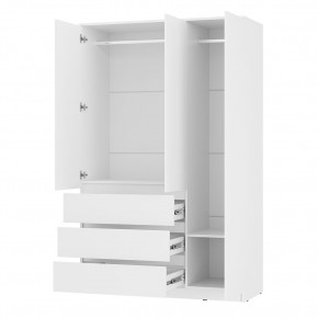 Спальня Симпл (белая) модульная в Сысерти - sysert.mebel24.online | фото 52
