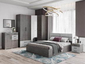 Спальня Теана Ясень Анкор темный/Мрамор лайт в Сысерти - sysert.mebel24.online | фото
