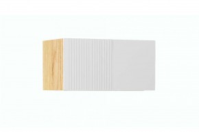 СТЕФАНИ-1.1 Антресоль (дуб крафт золотой/белый софт) в Сысерти - sysert.mebel24.online | фото