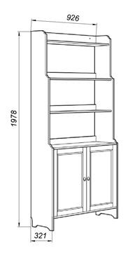 Стеллаж 20 Вествик, массив сосны, цвет белый в Сысерти - sysert.mebel24.online | фото 2