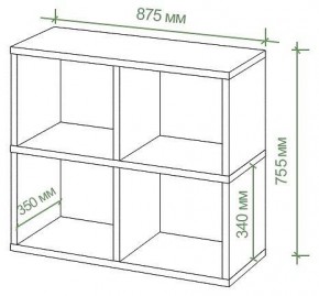 Стеллаж Бартоло СПД 2-2 в Сысерти - sysert.mebel24.online | фото 2