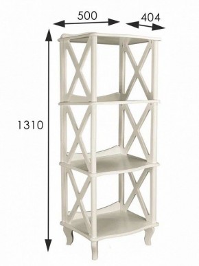 Стеллаж Джульетта 3 в Сысерти - sysert.mebel24.online | фото 4