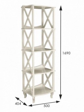 Стеллаж Джульетта 4 в Сысерти - sysert.mebel24.online | фото 8